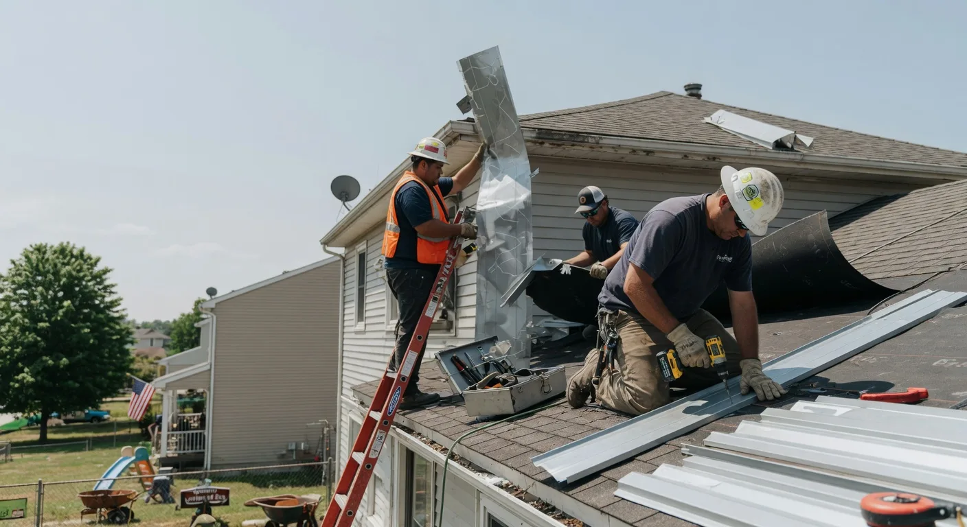 Metal Roofing Installation in Schulter, OK near me